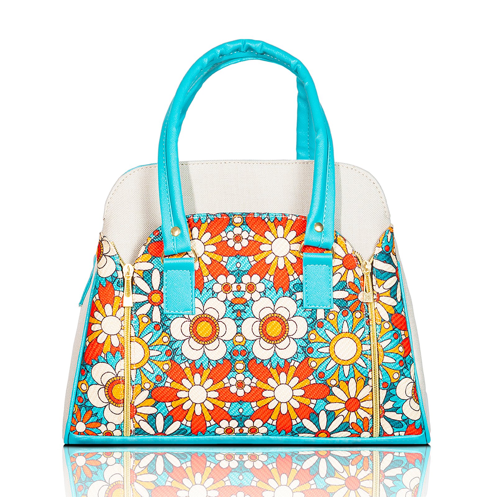 Bolsa artesanal organizadora Margaritas