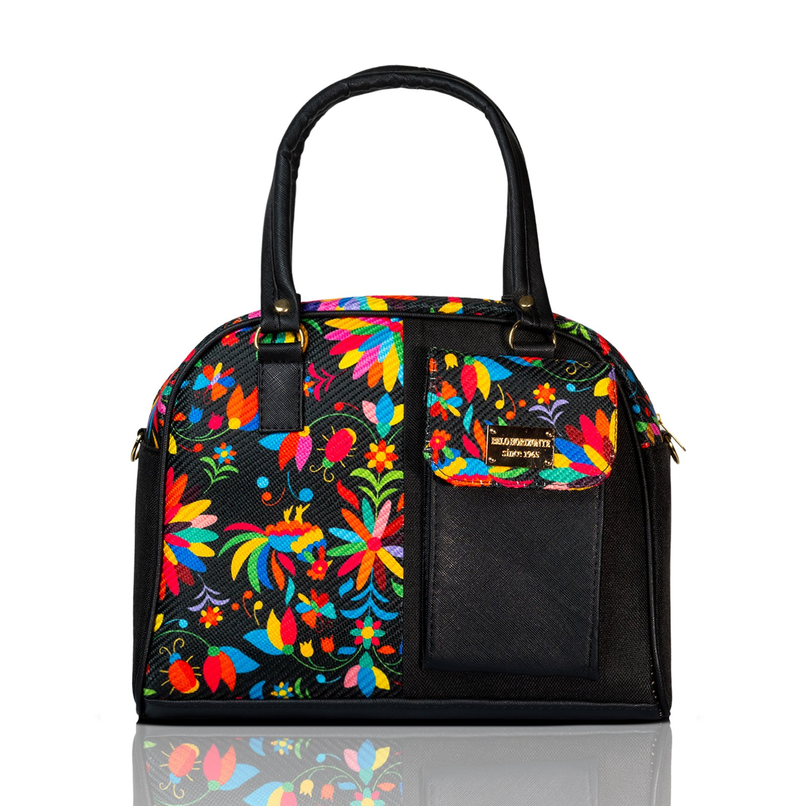 Bolsa artesanal porta celular Tenangos